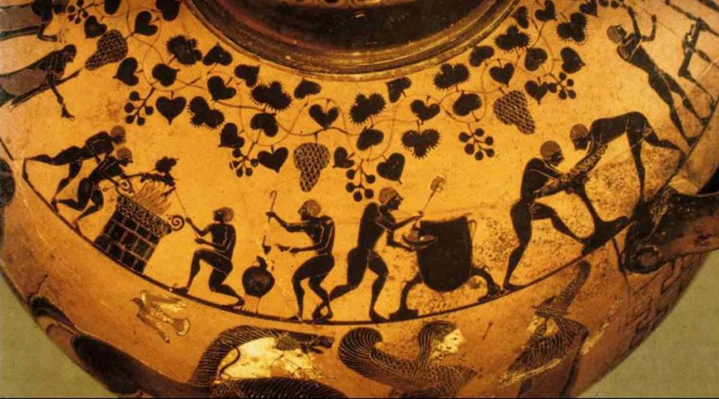 vinicultura vinho Grécia Antiga